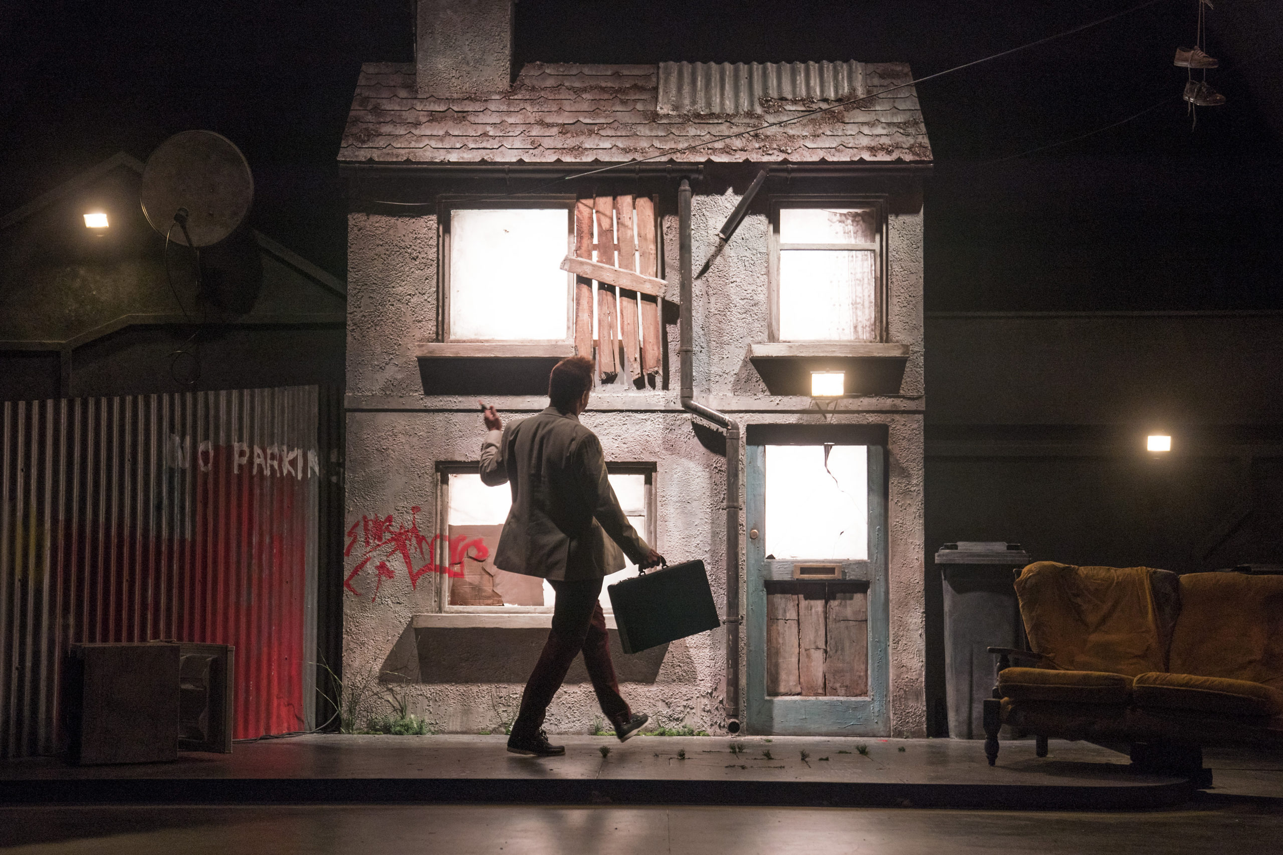 Rory Nolan in Ross O'Carroll-Kelly's Postcards from the Ledge at the Gaiety Theatre